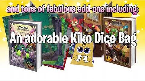 new game - Neopets - Tabletop Roleplaying Game Official TTRPG