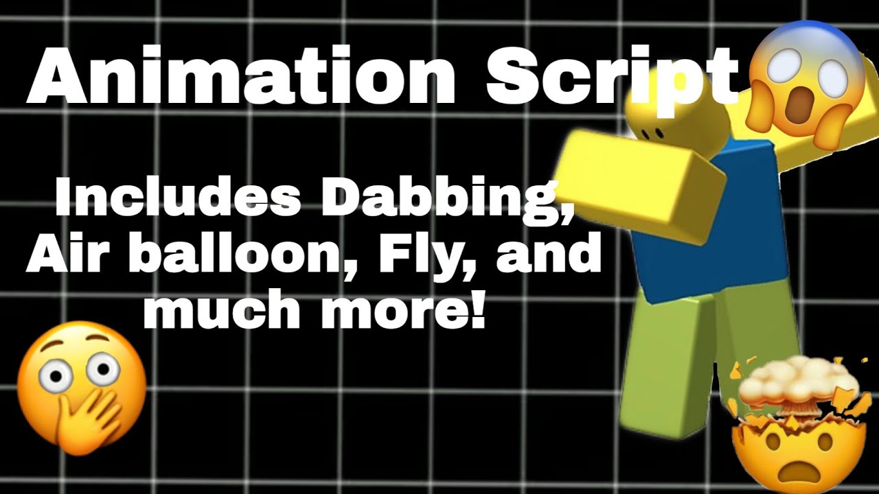 ﾟ Animation Script Roblox Game Guardian Includes Dab ﾟ Youtube - roblox dab animation id