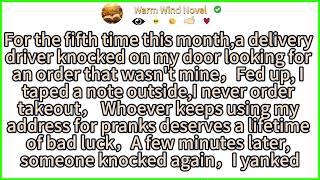 For the fifth time this month,a delivery driver knocked on my door looking for an order that wasn't