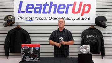 Kuryakyn Skull Zombie Mirrors at LeatherUp.com