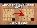 How to Solve the 15 Puzzle Game (EASIEST TUTORIAL)