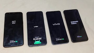 OnePlus 5T vs Lava 3 vs Vivo Y51 vs Samsung A22 Reboot Speed Test