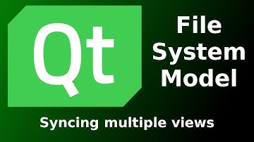 Syncing the QFileSystemModel Between Views - Udemy Preview - Qt Widgets for Beginners