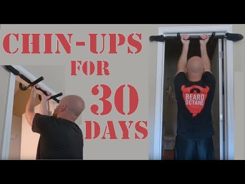 30 DAYS OF CHIN UPS - THE RESULTS ARE ASTONISHING!