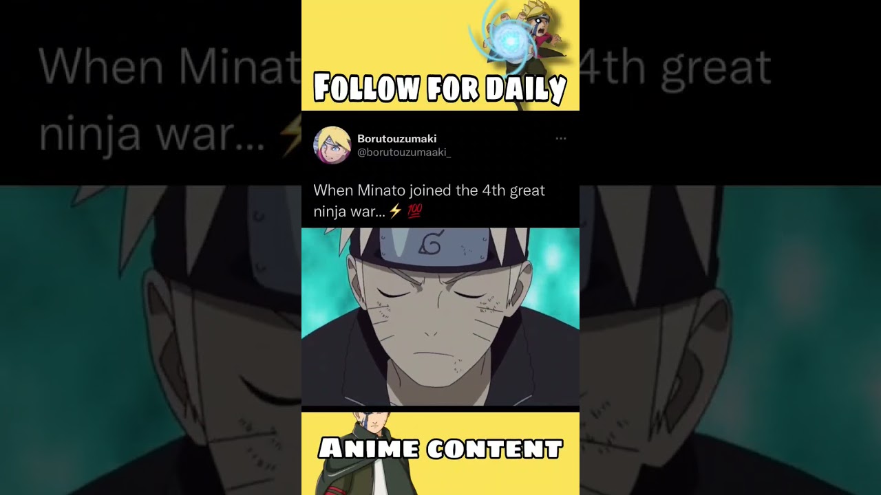 When Mirato joined the 4th great Ninja war ‼️.....