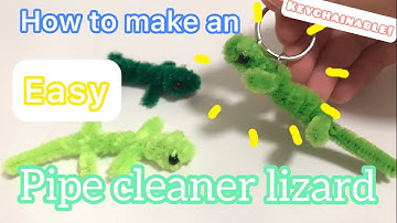 How to Make an Easy Pipe Cleaner Lizard | DIY Tutorial