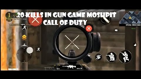 20 KILLS IN GUN GAME MOSHPIT (CALL OF DUTY)