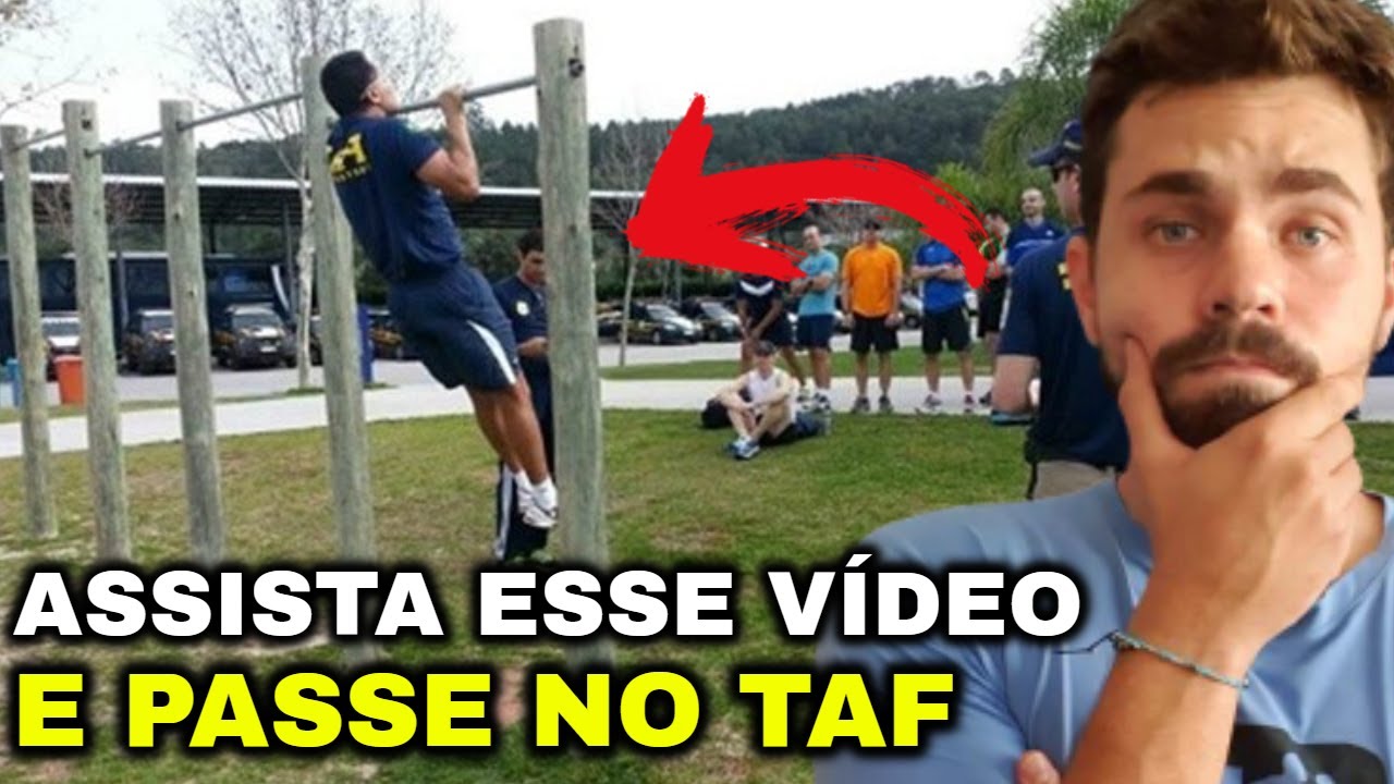 Passo a Passo De Como Treinar Para o TAF - YouTube