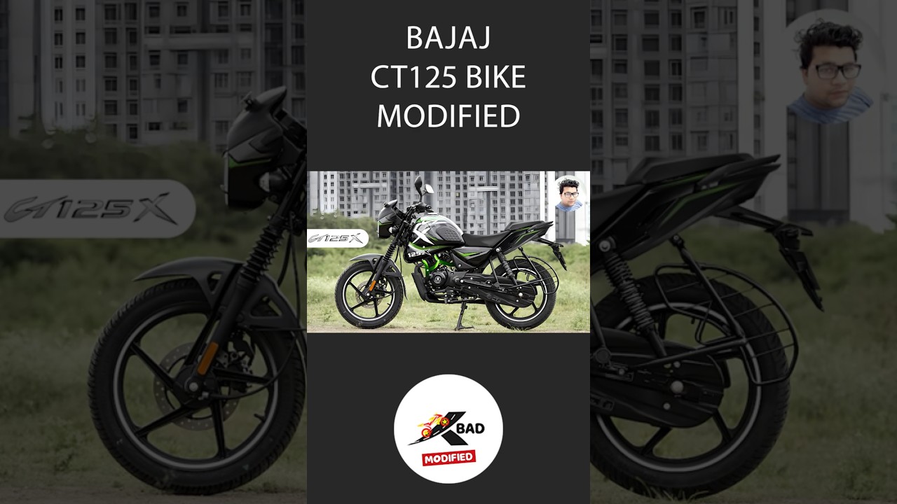 Bajaj CT 125cc Bike Modified
