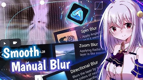 Tutorial Manual Blur Transition AMV || AVU EDITOR