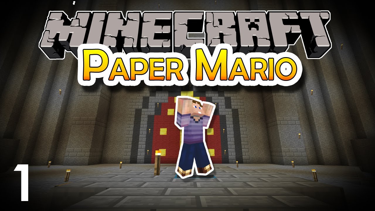 Paper Mario in Minecraft! Adventure Map YouTube