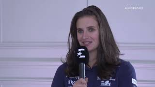 BIATHLON 2022 - Julia Simon sur le changement de coach "Au bout de huit ans, il y avait une routine"