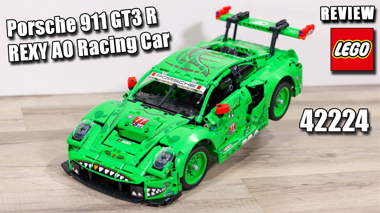 ちょちこ LEGO 42224 Review | LEGO Porsche 911 GT3 R REXY | Showcase 42224