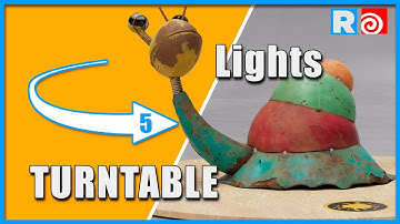 Renderman Solaris Turntable | Add HDR lights | Lookdev for texture artists pt5