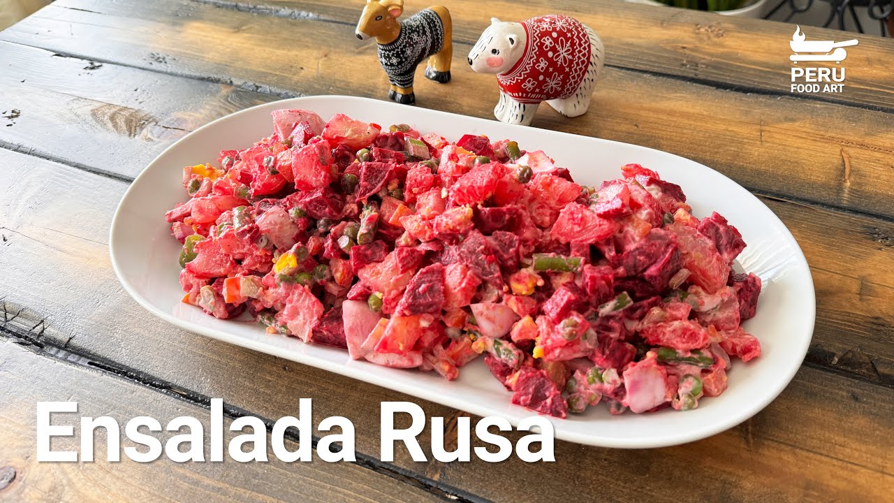 Ensalada Rusa (Russian Salad), Receta