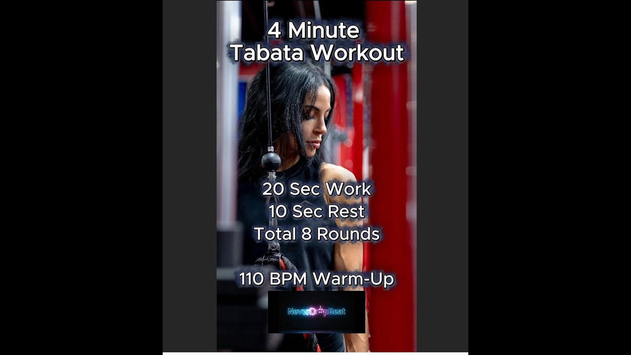 📱 Mobile View: 4 Min Warm Up Timer & Music (110 BPM) | Full Screen Mobile