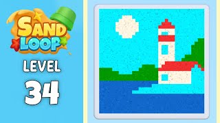Sand Loop level 34 solution