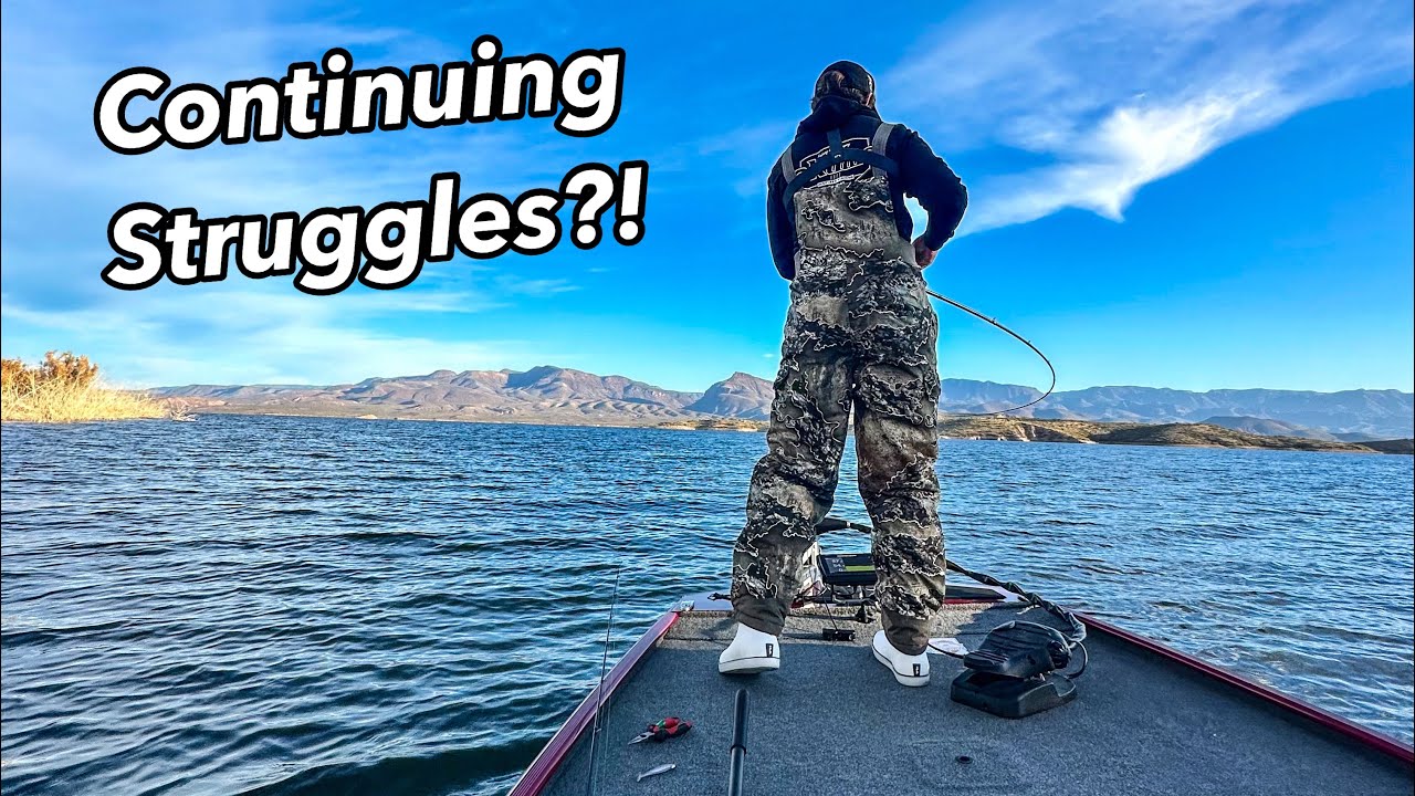 Fishing one of the BIGGEST Lakes in Arizona — Roosevelt Lake