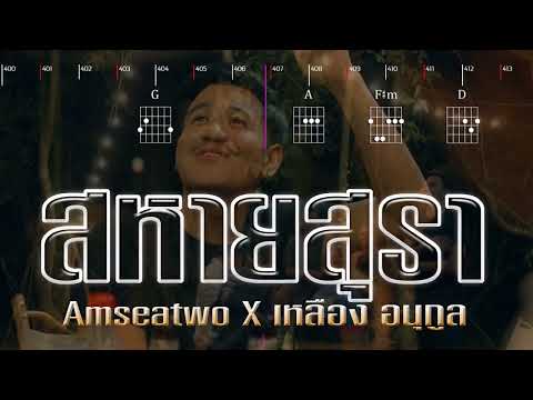 สหายสุรา - Amseatwo x เหลือง อนุกูล (Backing Track with Chords & Karaoke) Original _ มาลีฮวนน่า