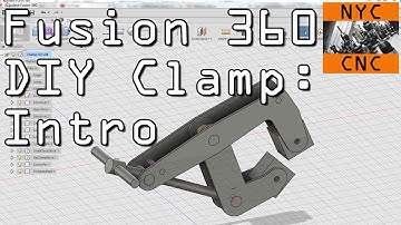 Fusion 360 DIY Clamp!  Widget70 Intro Video