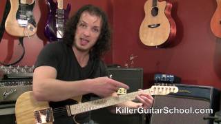 open d major (d) chord | killerguitarschool