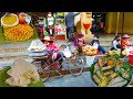 Street Food Tour - Amazing Market Food In My Village At Boeung Trabaek Market