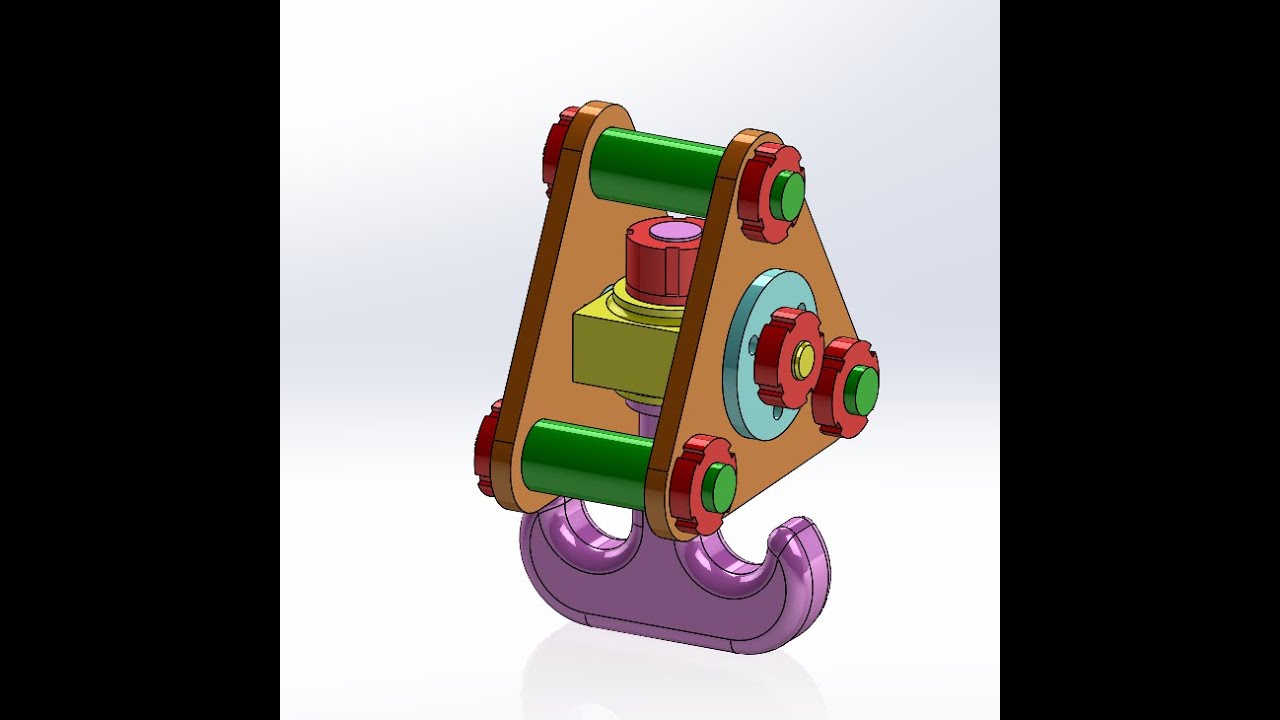 Solidworks Anchor Rope SolidWorks Tutorial | Assembly Parts | Hook Anchor - YouTube