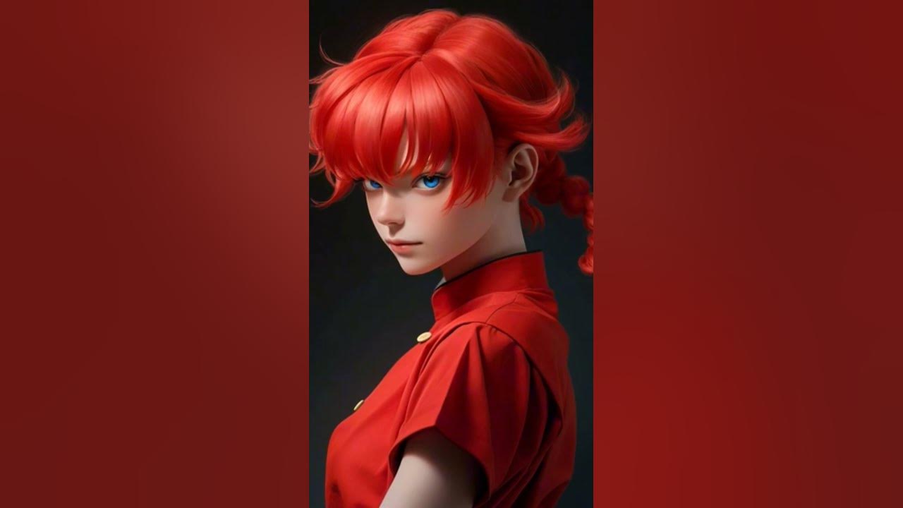 Así se vería Ranma en la vida real según la IA. shorts curiosidades interesting animes 