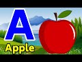 a for apple b for ball c for cat | alphabets | phonics song | ABCD | अ से अनार | क से कबूतर