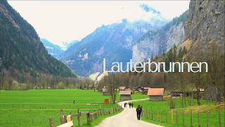This Swiss Village Feels Unreal 😍 Lauterbrunnen Valley 4K