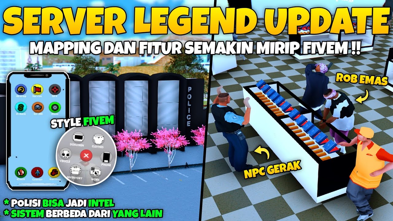UPDATE SERVER GTA SAMP ANDROID PC SAGA UNITY ROLEPLAY YANG SEMAKIN Update server gta samp android pc saga unity roleplay yang semakin