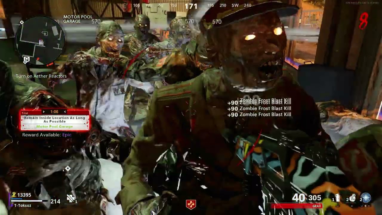 COLD WAR ZOMBIES - FIREBASE Z GAMEPLAY (NO COMMENTARY)