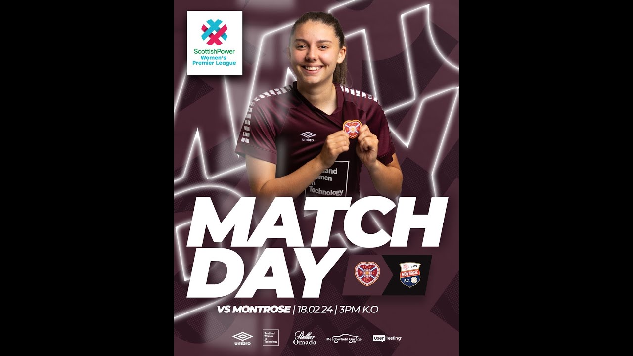 Hearts v Montrose | SWPL | Live - YouTube