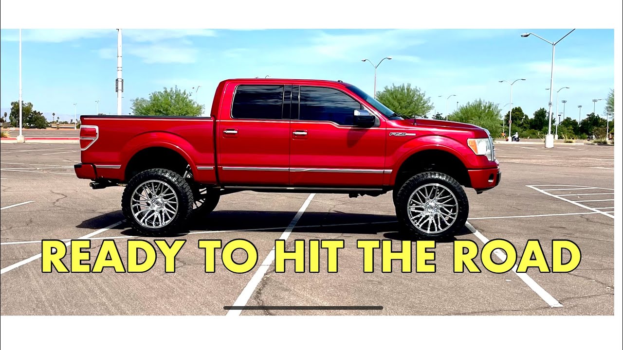 Suspension upgrade on my 2010 F150 Platinum. #SpinningwrencheswithJ