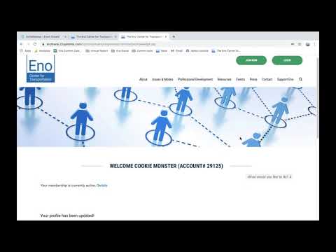 New Website Tutorial - Logging In & Managing Your Eno Account