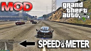 GTA 5 PC Simple Speedometer Mod