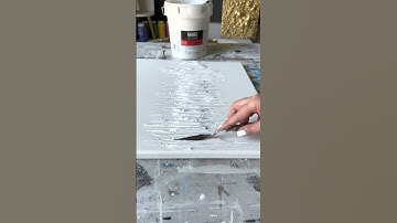 textured art on canvas tutorial