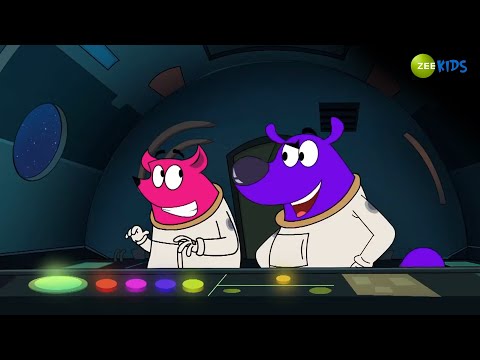 ह प प लक ज य ग Moon पर Pyaar Mohabbat Happy Lucky Tv Serial Zee Kids Cartoon Show