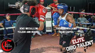 TEAM CARTEL! High Level Ohio Boxers Compete In Open Sparring!