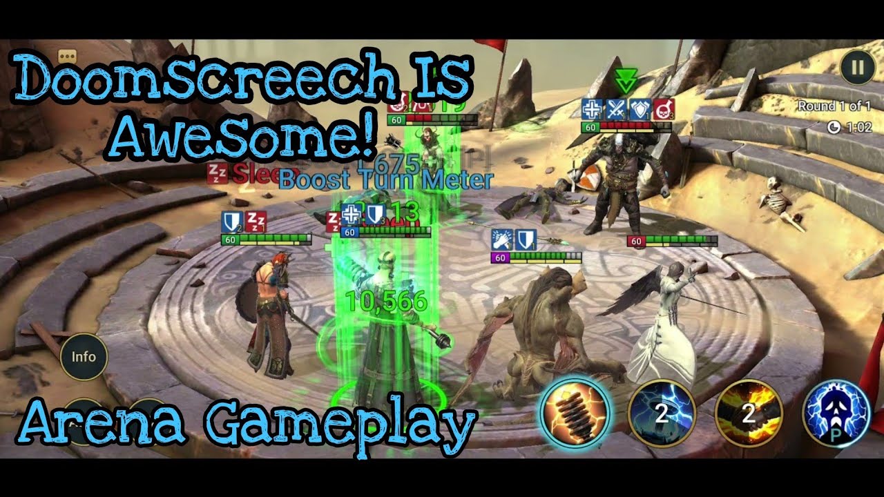 Doomscreech Is Pretty Decent | Raid Shadow Legends Arena