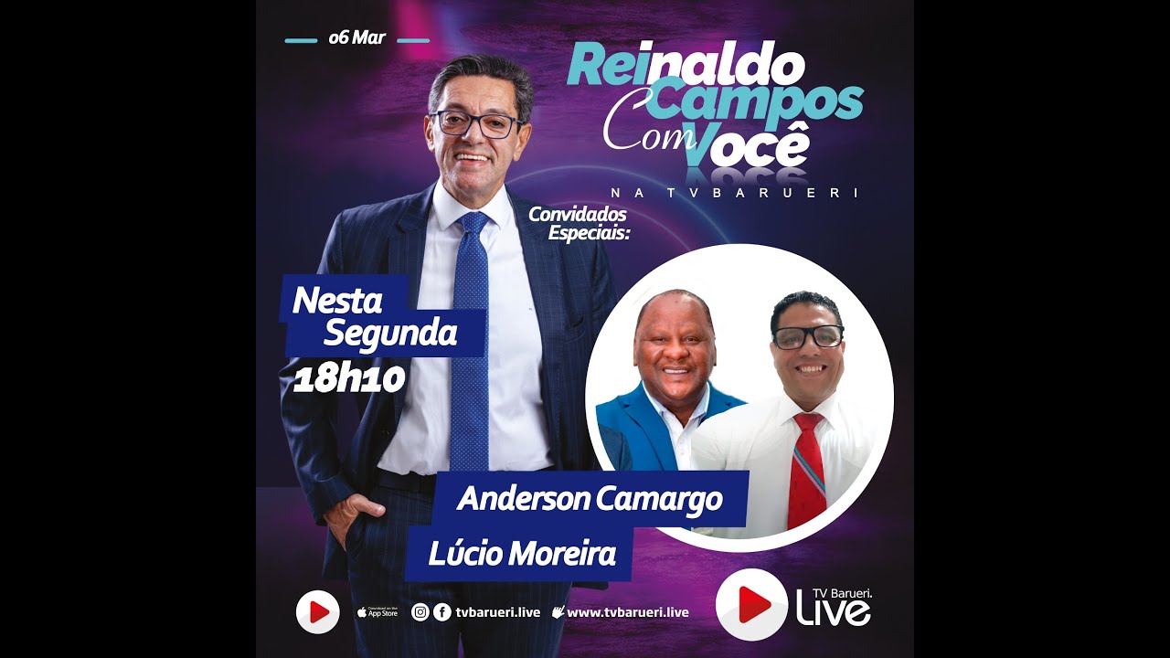 Anderson Camargo E Lúcio Moreira | Reinaldo Campos Com Você
