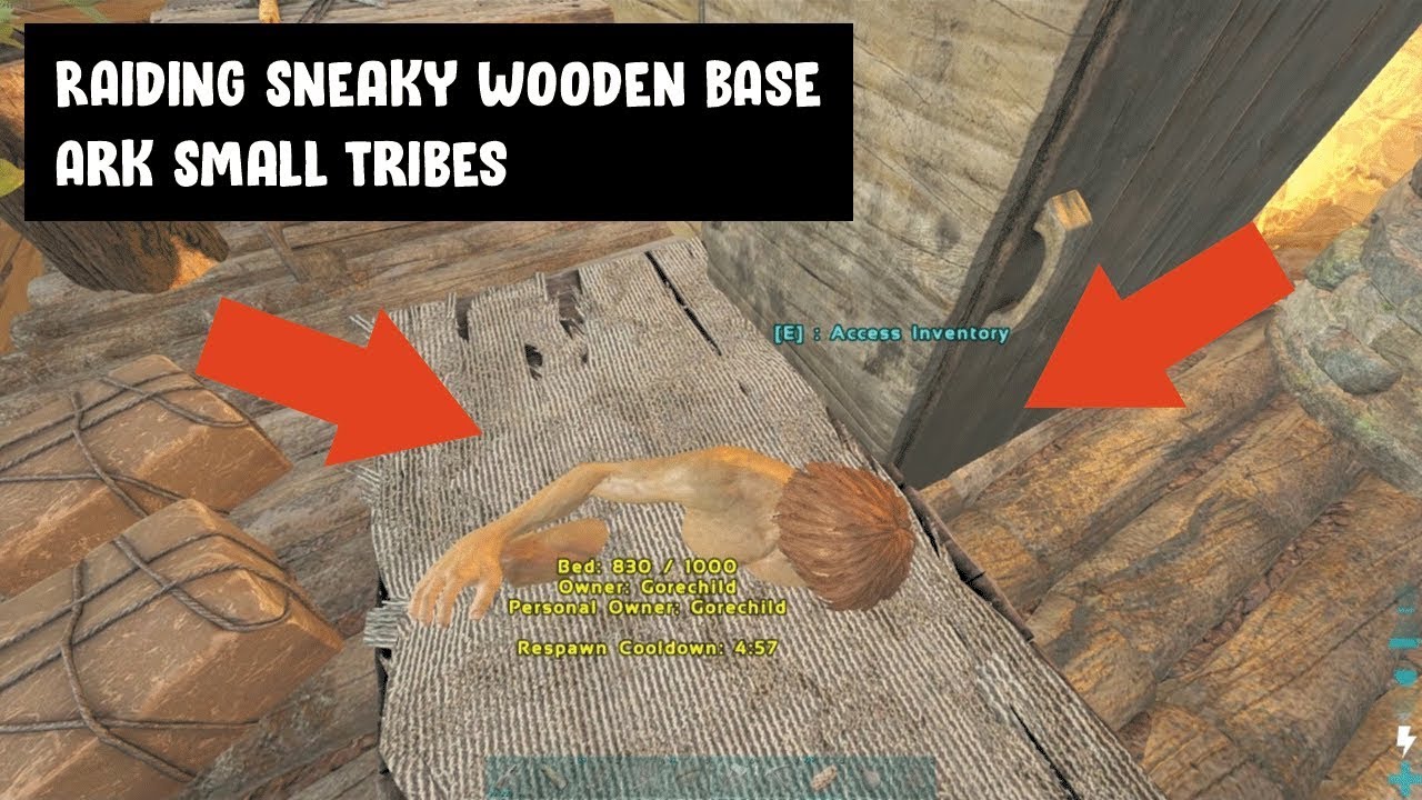 RAIDING CREEPY BASE!  - ARK SMALL TRIBES PVP #2