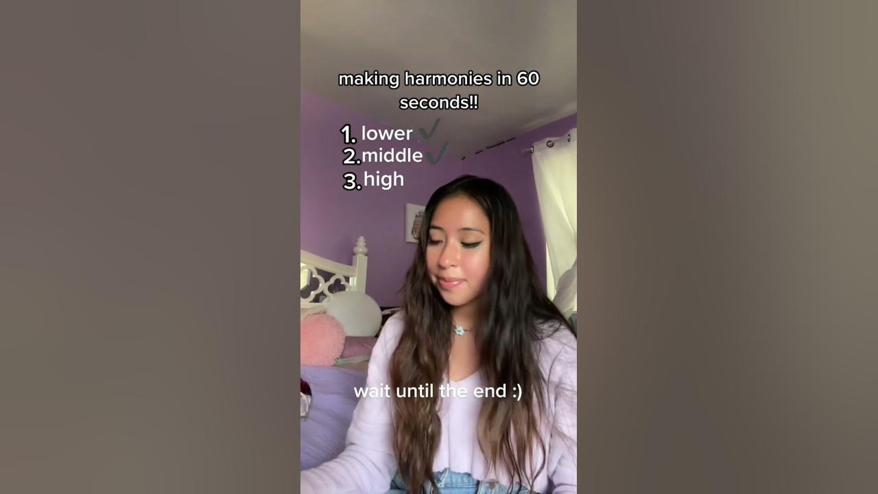 Making harmonies in 60 seconds!!