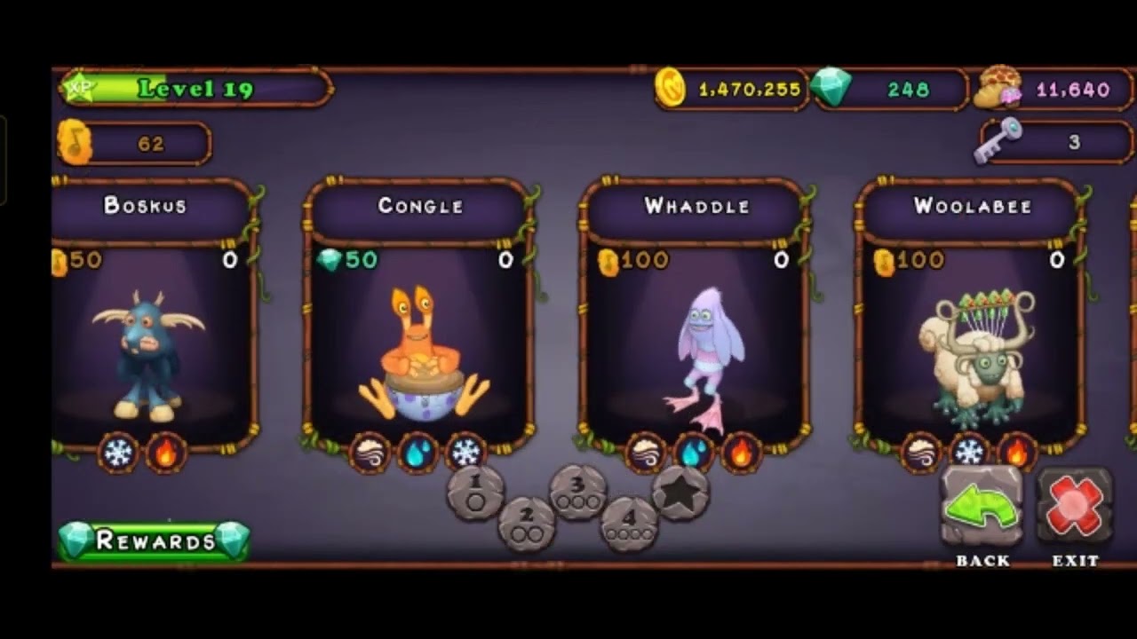 Breeding monster WHADDLE - My Singing Monsters 
