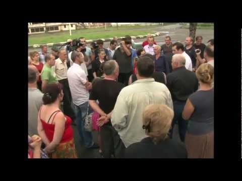 შეხვედრა კომბინატის დასახლებაში