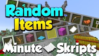 Famous Minute Skripts: Random Item every 10 seconds! | Minecraft Skript Tutorial | Minehut (August 2020) Profile