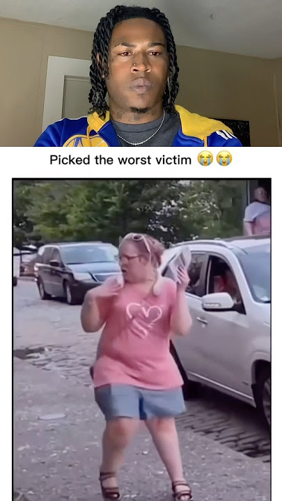 He picked the worst victim 😭😭