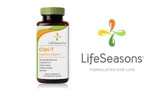Brain Booster Support that Aids in Focus and Memory Enhancement : Clari-T : from LifeSeasons