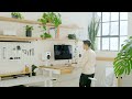 Modern Desk Setup &amp; Office Tour – Calm, Cozy, Creative