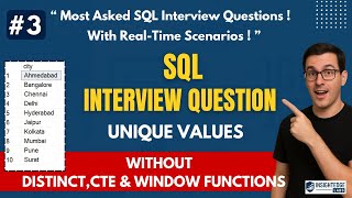 SQL Interview Question and Answer #3 | With Practical Scenario | InsightEdgeLabs